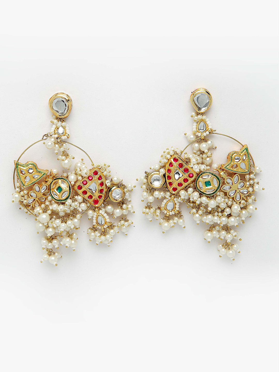Kundan Chand Bali Earring