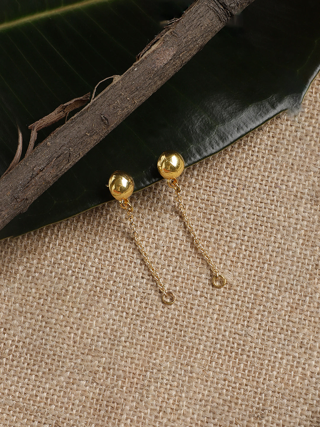 Gold and White Multiple Style Wear earrings from Dugristyle Ruhaniyat By Dugran