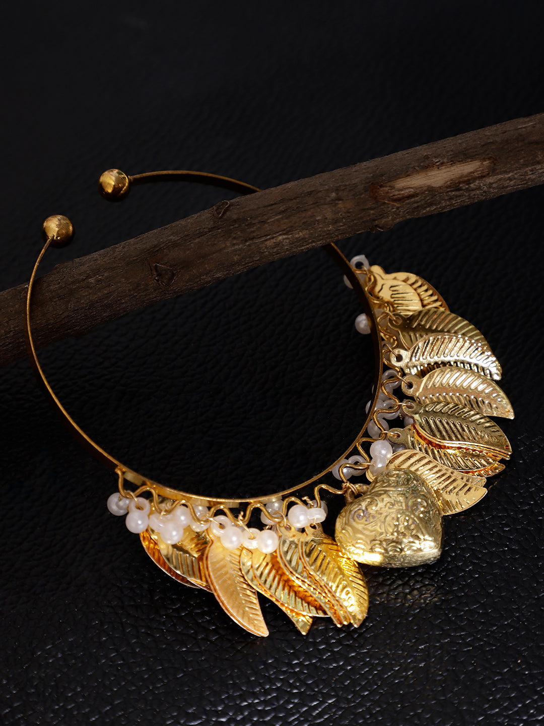 Gold and White Heart Watch Bracelets from Dugristyle Ruhaniyat By Dugran