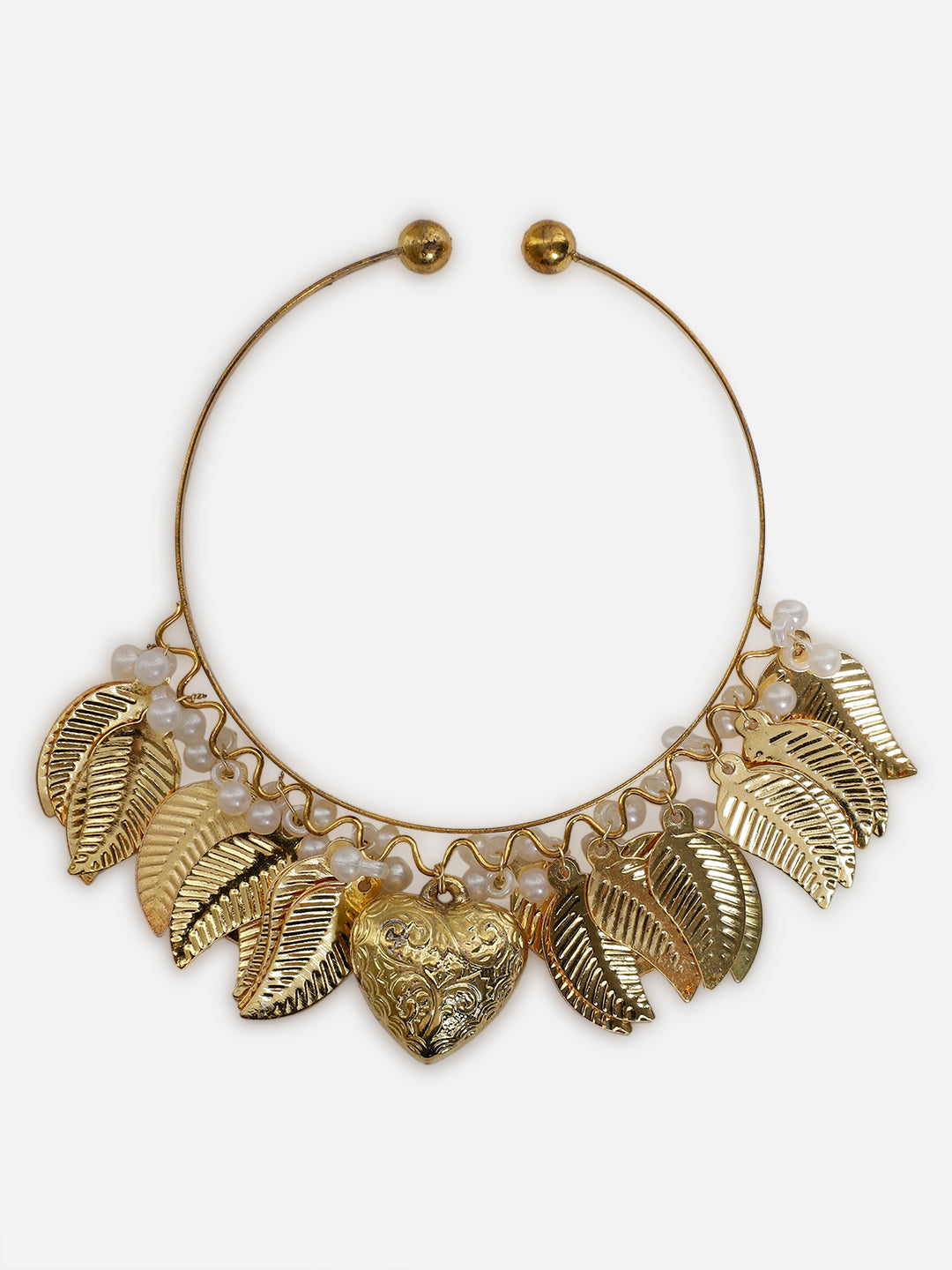 Gold and White Heart Watch Bracelets from Dugristyle Ruhaniyat By Dugran