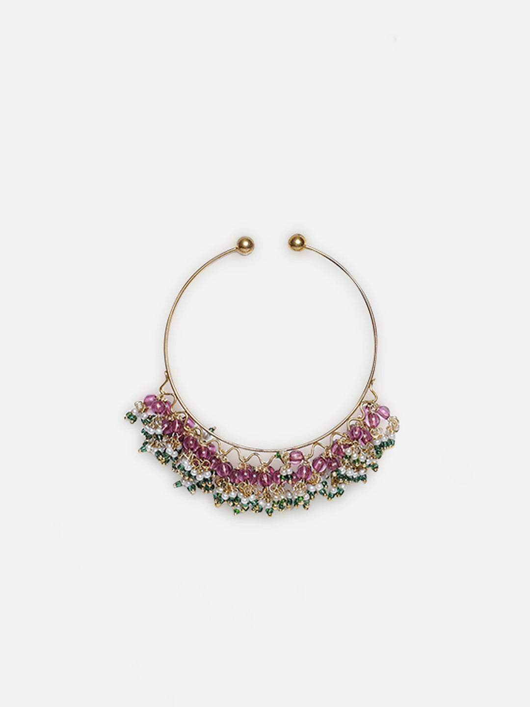 Pink and Green bangle Bracelets from Dugristyle Ruhaniyat By Dugran