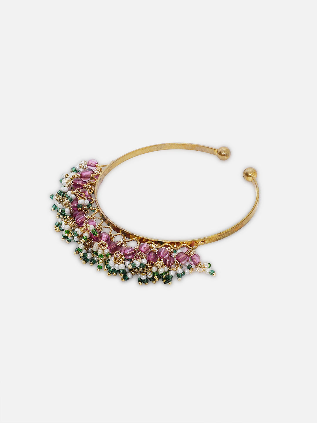 Pink and Green bangle Bracelets from Dugristyle Ruhaniyat By Dugran