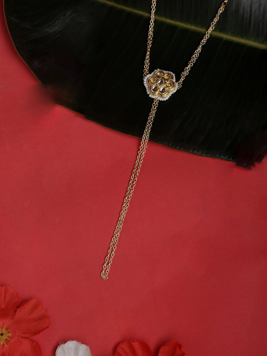 Kundan Hathphool with drawstring Closure
