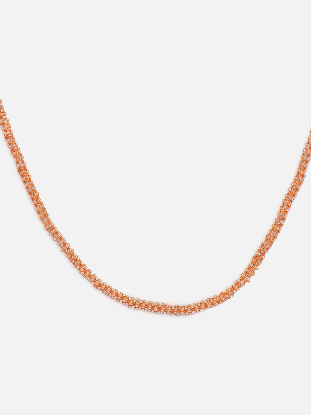 Brown and Gold Handmade beads Necklace from Dugristyle Ruhaniyat By Dugran