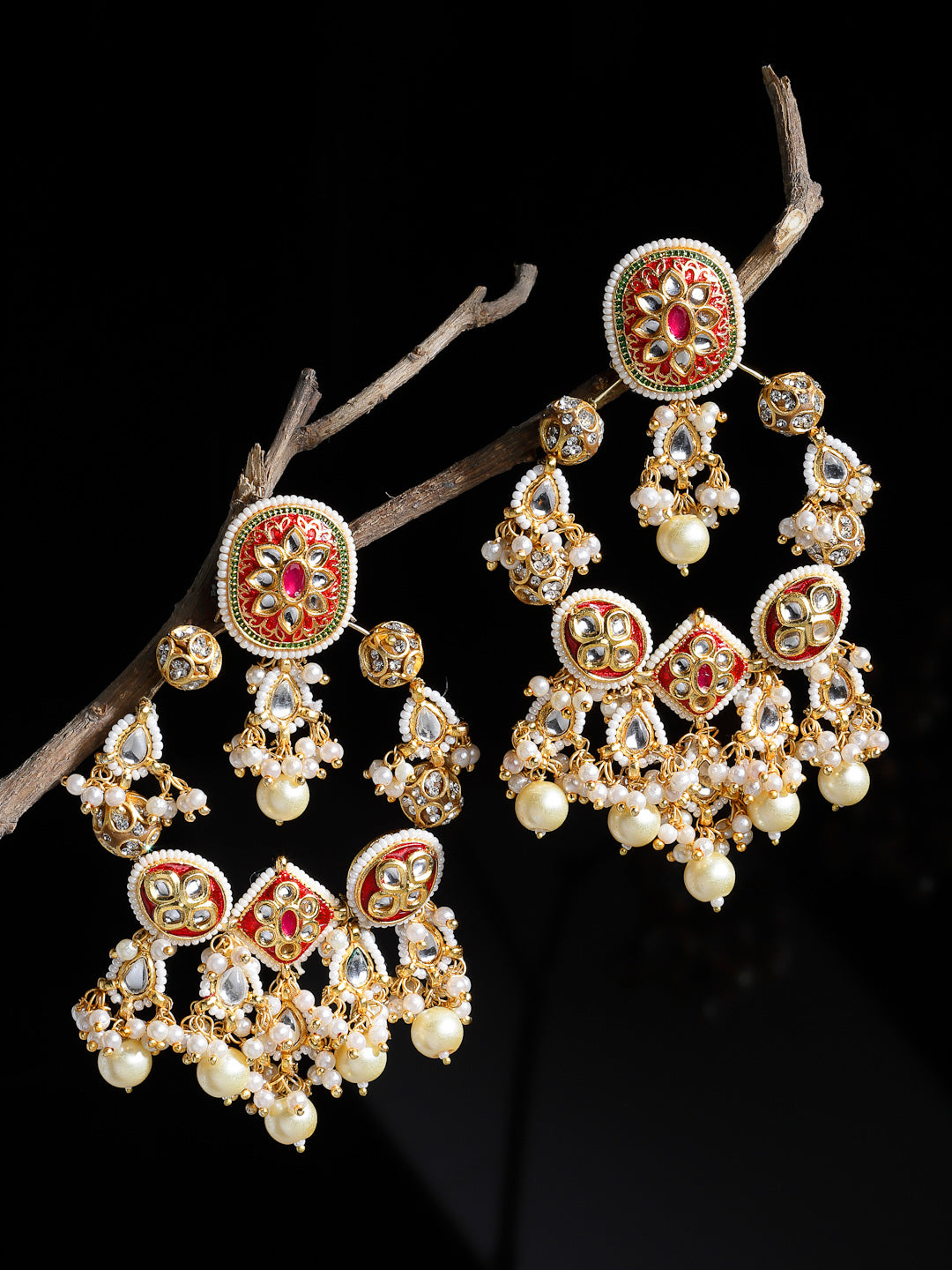 Kundan Chandbala Earring