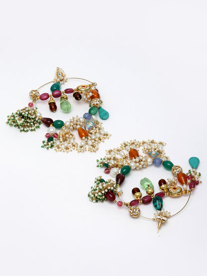 Kundan Chand Bali Earring
