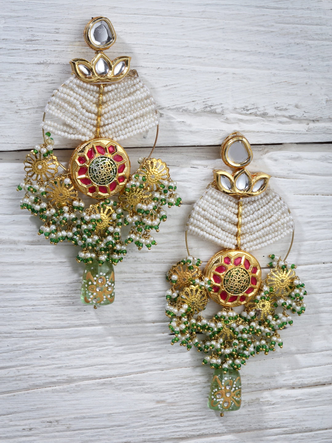 Kundan Chand Bali Earring