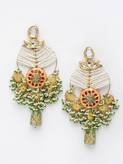 Kundan Chand Bali Earring