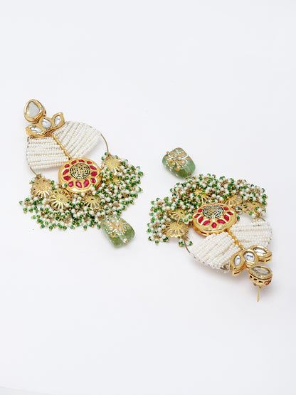 Kundan Chand Bali Earring