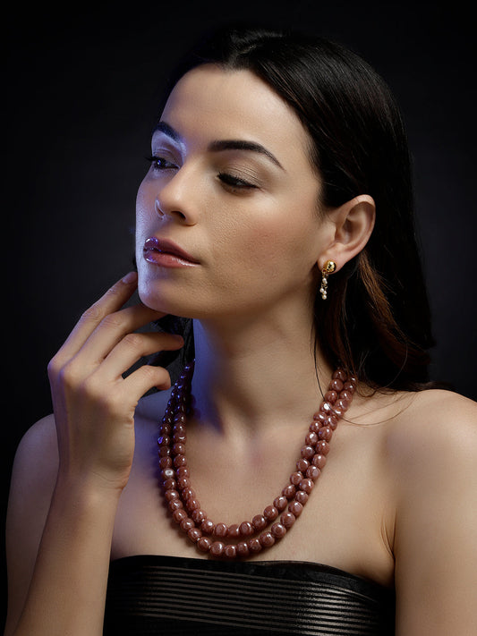 Gold and White Multiple Style Wear earrings from Dugristyle Ruhaniyat By Dugran