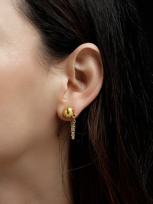 Gold and White Multiple Style Wear earrings from Dugristyle Ruhaniyat By Dugran
