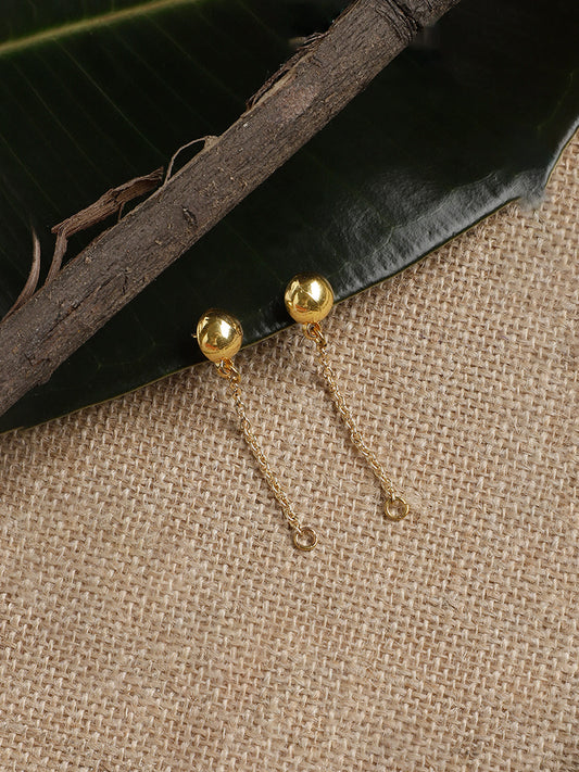 Gold and White Multiple Style Wear earrings from Dugristyle Ruhaniyat By Dugran