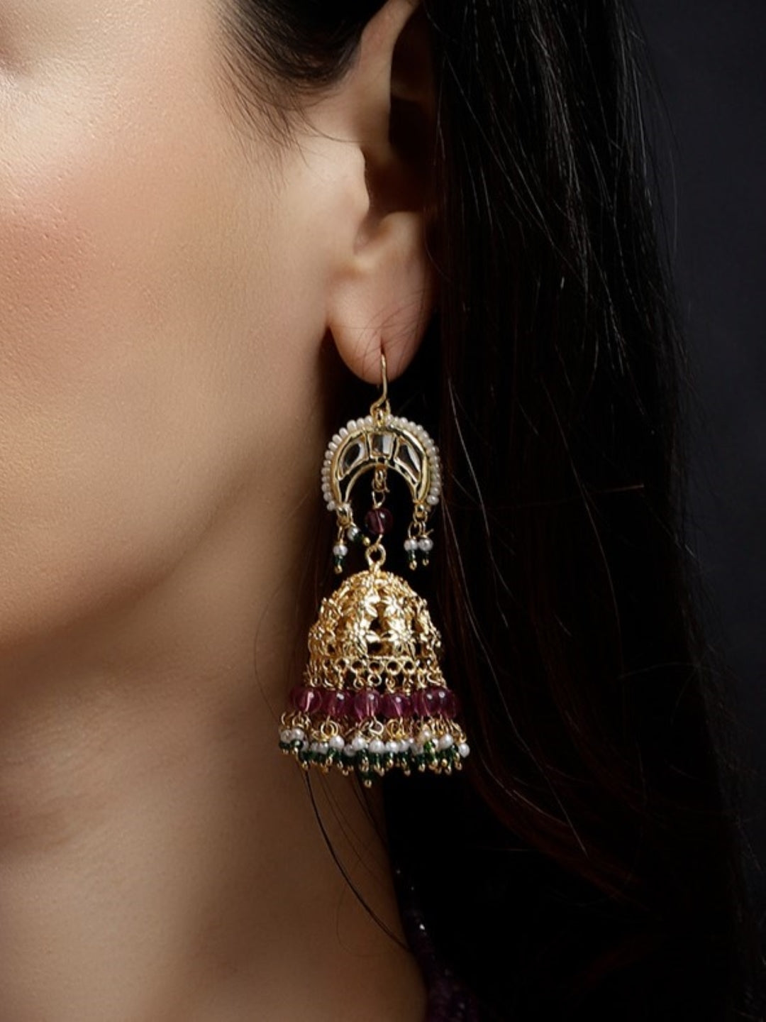 Pure Brass Jhumki