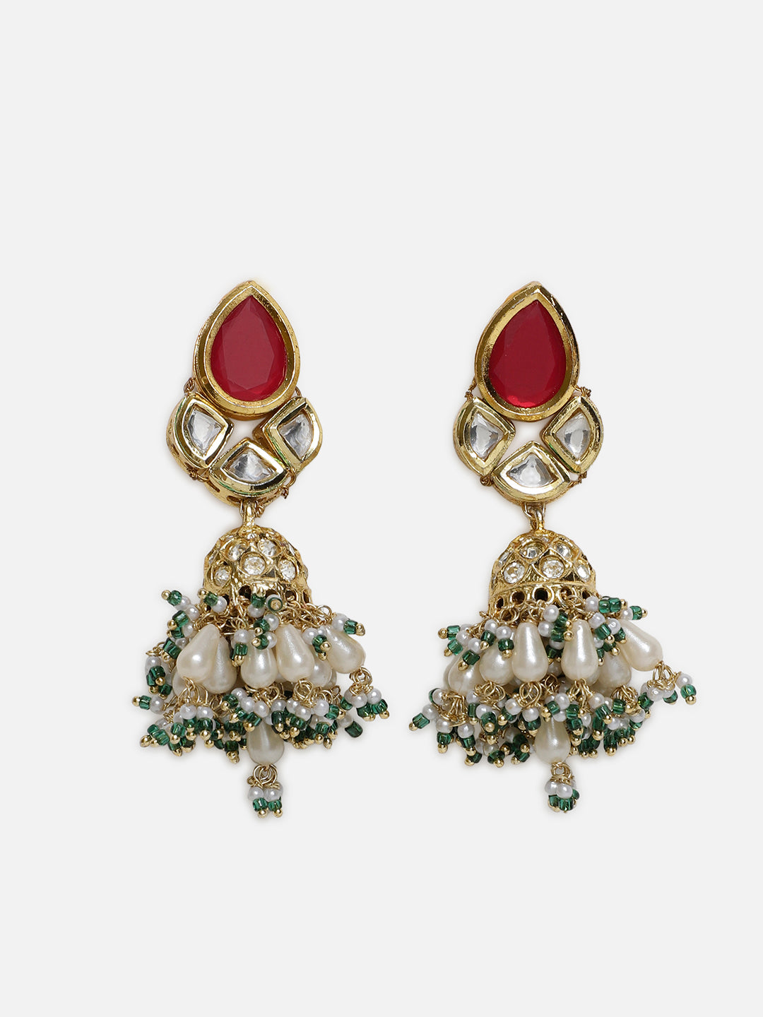 AD and Kundan Earring