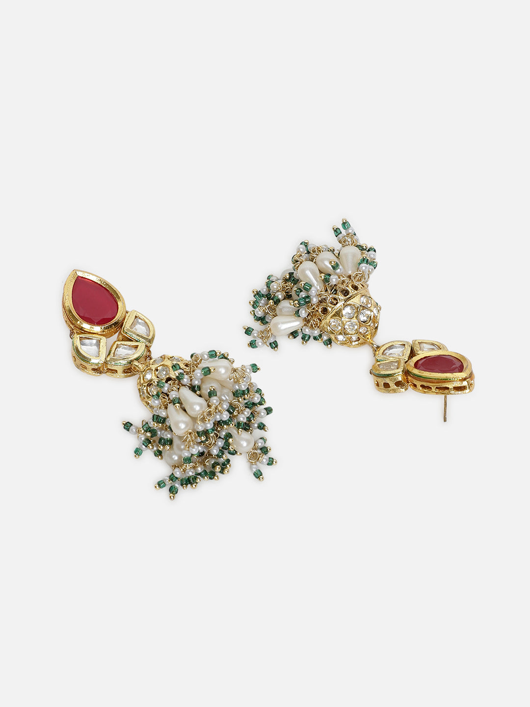 AD and Kundan Earring