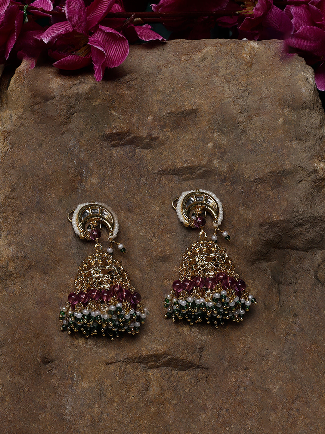 Pure Brass Jhumki