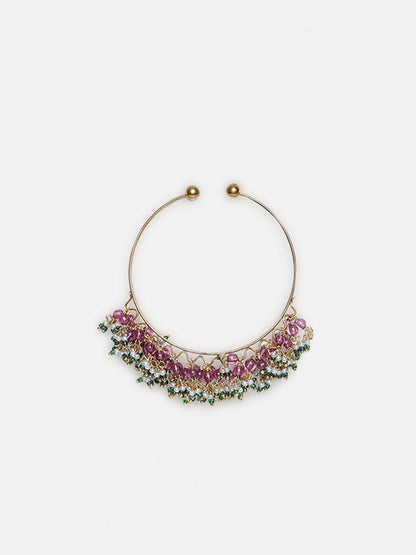 Pink and Green bangle Bracelets from Dugristyle Ruhaniyat By Dugran