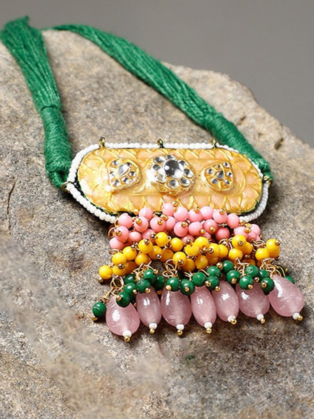 Meenakari Bajuband with adjustable Dori