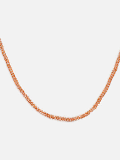 Brown and Gold Handmade beads  Necklace from Dugristyle Ruhaniyat By Dugran