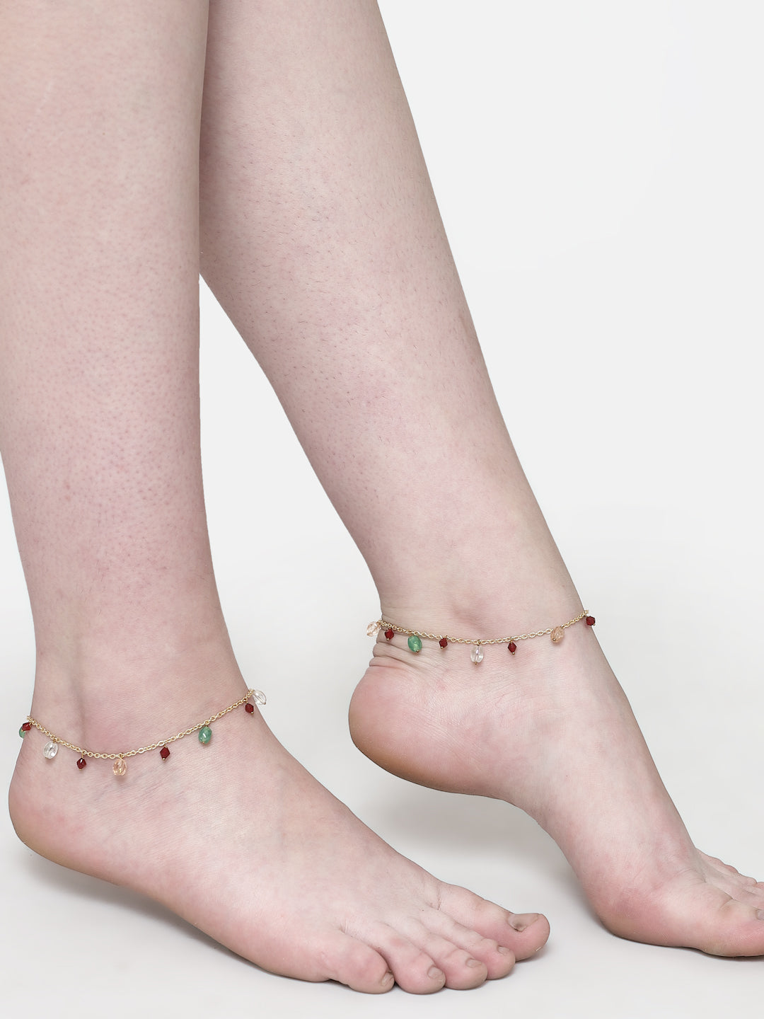 Multi Stones Anklet