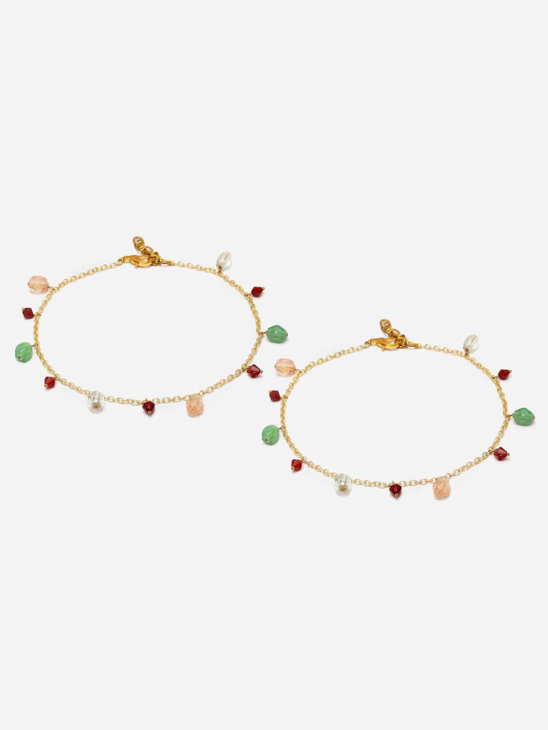 Multi Stones Anklet